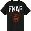 Five Nights At Freddy's FNAF Freddy Men's Black Crew Neck Short Sleeve T-Shirt