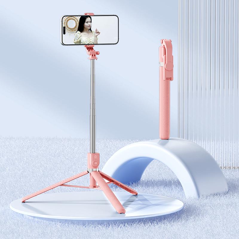 Портативная селфи-палка и штатив 1,7 м с Bluetooth-пультом для прямых трансляций