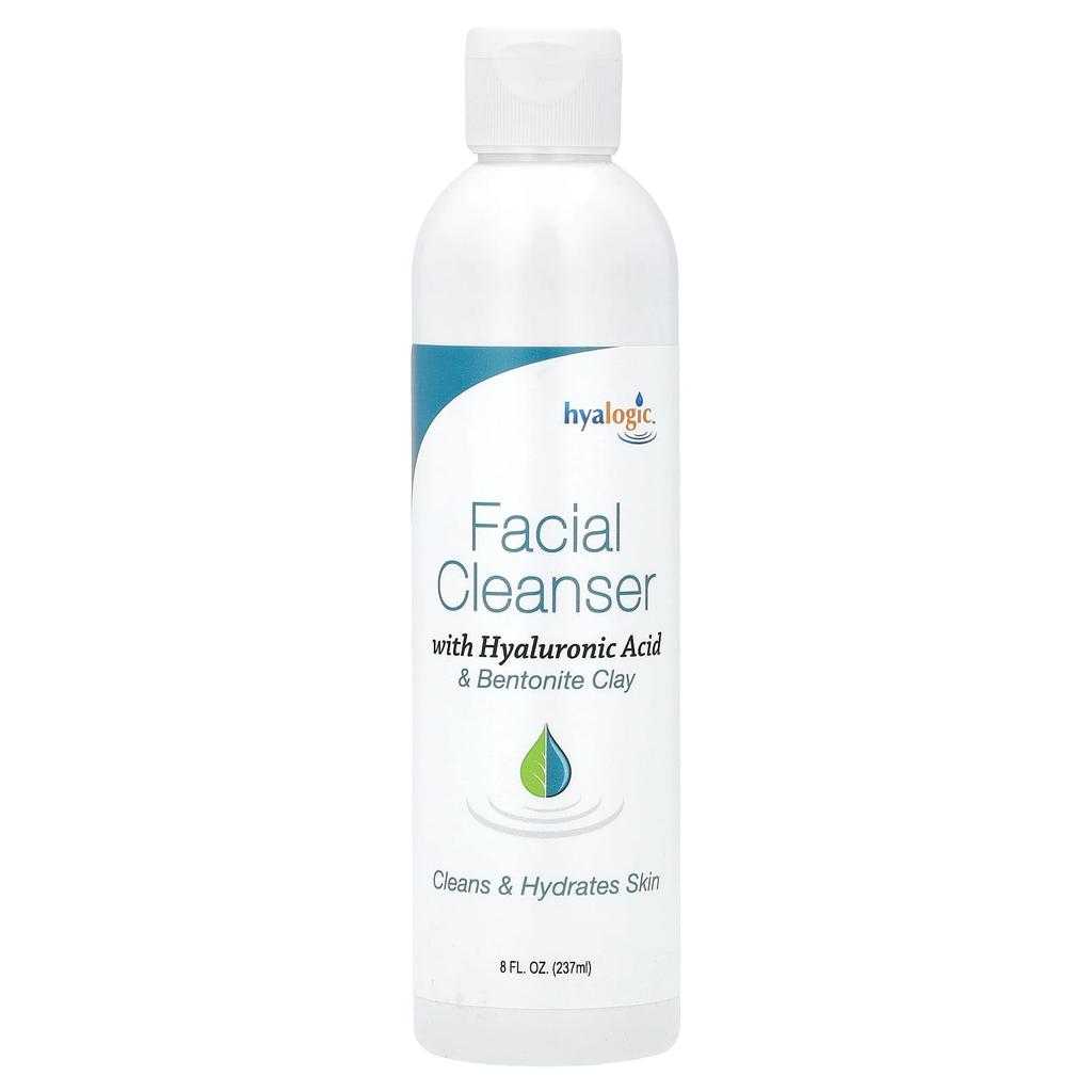 Facial Cleanser with Hyaluronic Acid and Bentonite Clay, 237 Ml (8 Fl Oz)