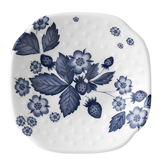 Импортный набор из 5 соусниц Wedgwood Strawberry Bloom Indigo 40000812 [Оригинальный товар]
