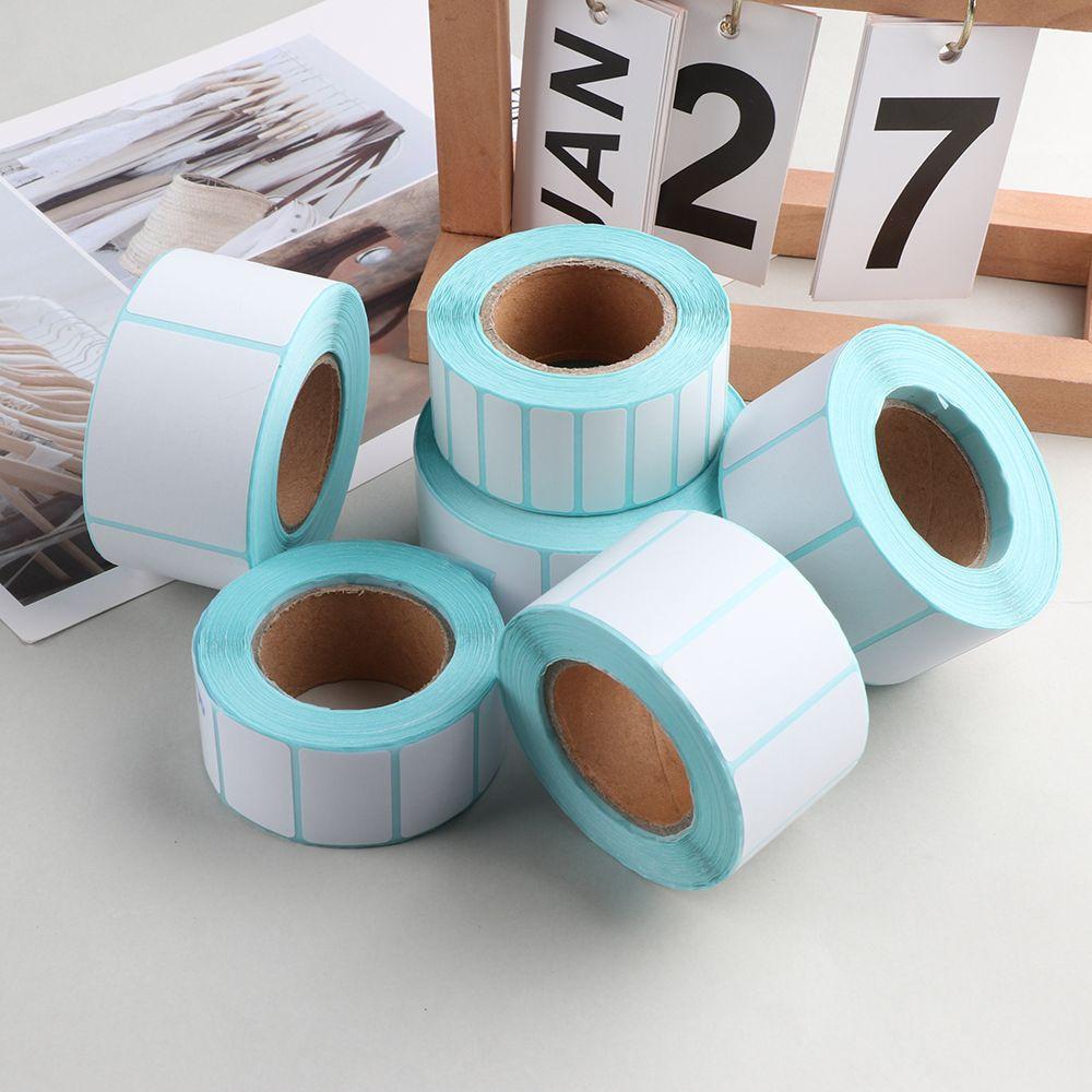 Convenient Supermarket Price Print Supplies Adhesive Paper Thermal Sticker Waterproof Package Label