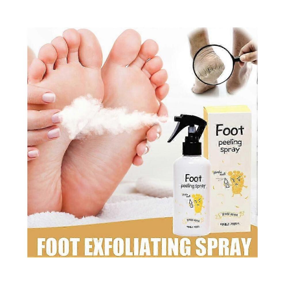 Foot Exfoliation Repair & Brightening Spray Remove Dead Skin Calluses Foot Rejuvenation Treatment Foot Repair
