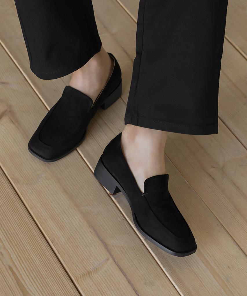 Замшевые лоферы Sappun Avara Square (3.5cm)