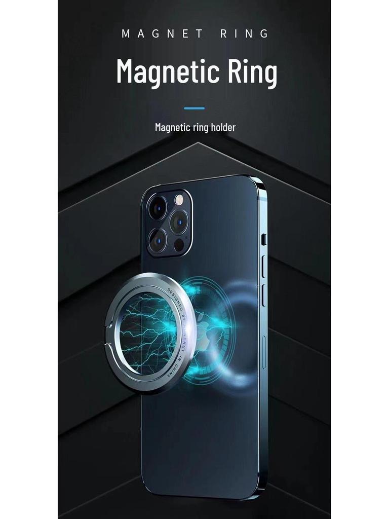 Магнитная металлическая подставка для телефона MagSafe с бумажной упаковкой