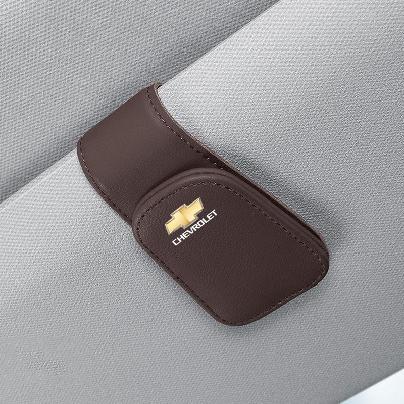 AABHN1 Car Interior Sun Visor Eyeglasses Holder Sunglasses Clip For Chevrolet Sail Aveo Colorado Cobalt Silverado Beat Equinox Tahoe