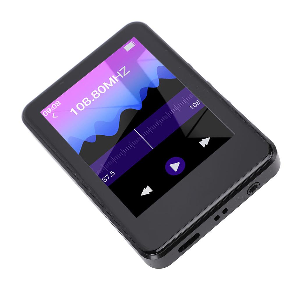 Сенсорный экран MP4-плеер Bluetooth HD 2,4-дюймовый музыкальный плеер с камерой, видео, радио