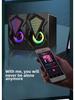 X2 RGB проводные мини-мультимедийные компьютерные колонки для настольных компьютеров и ноутбуков