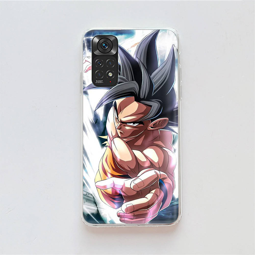 Чехол DT36 Dragon Ball для Samsung A04 A14 A23 A34 A54 M23 M33 M52 M53 Realme 10 9 C30S C35 C55 VIVO Y02S Y21 Y33S Y51 X80 Pro Прозрачная крышка