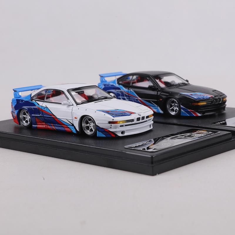 RM MODEL 1:64 850CSi E31 Wide Body Conversion Version Alloy Model Car