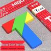 Wooden T-Puzzle & Tangram Set: Four-Piece Educational Toy for Memory and Intelligence Development
