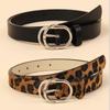 "Retro Leopard Belt for Women - Perfect for Dresses, Suits, and Jeans"