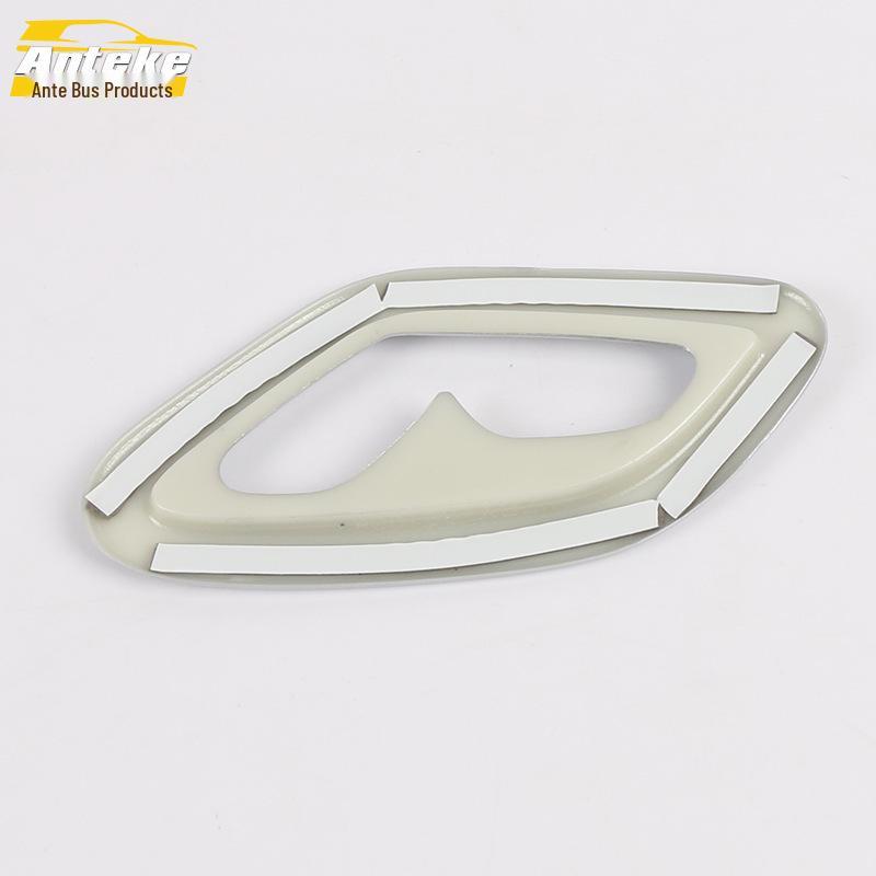 Совместим с 19 моделями Jiaji: Отделка кнопки Boss для второго пилота, Регулировка кнопки переключателя сиденья, Декоративные наклейки-аксессуары.