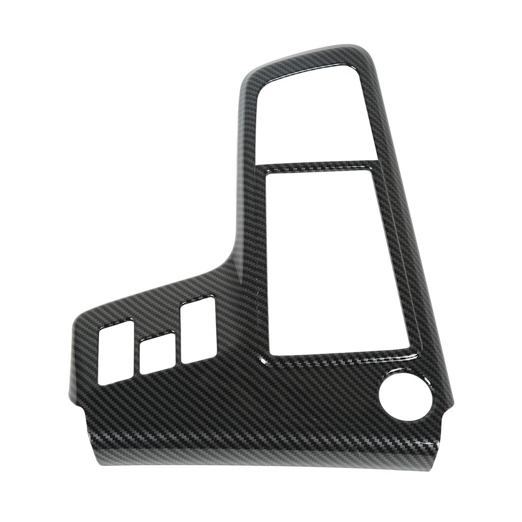 Накладка на крышку коробки передач автомобиля из углеродного волокна, сменная наклейка на рамку панели рычага переключения передач для Kia