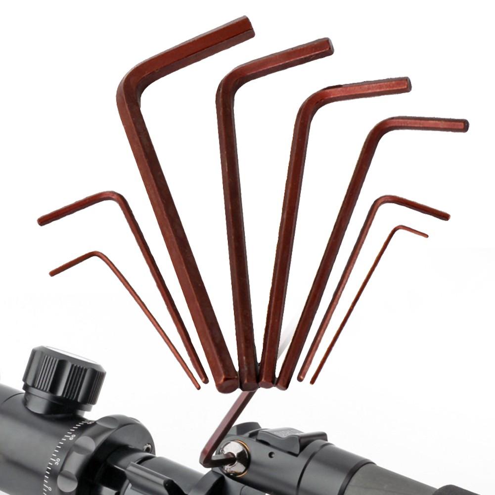 Универсальный и прочный набор из 8 маленьких шестигранных ключей для точного обслуживания