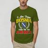 I Am from Bosnia Take Me to America Bosnian TShirt Summer Cotton T Shirts For Unisexs Tshirt Short Sleeves Y2K Casual Clothes