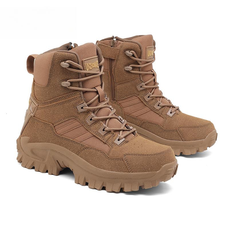 Мужские пустынные военные ботинки, нескользящие тактические ботинки для походов по пустыне, ботинки для охоты, мужские ботинки