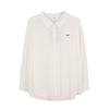 Korean gentle, simple and generous shirt women's spring new large-size women's clothing to cover meat and sun protection, with 210176.