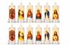 Religious LED Candle With Saints Motif 6.3 × 16.5 Decorative - 1 Piece