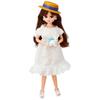 TAKARA TOMY "Licca-chan Doll LD-07 Outing with Usa-chan" Dress-up Doll Pretending Toy Ages 3 and Up Passes Toy Safety Standards ST Mark Certification