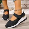 Fashion 2025 New Women Flat Sneakers Round-toe Shallow-mouth Platform Low-top Sneakers Women Hollow-out Breathable Single Shoes Women