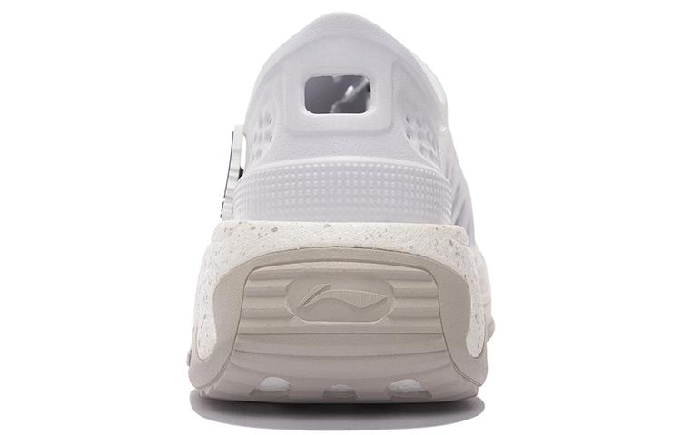 Li Ning Trek EVA Breathable And Resilient Low top Casual Shoes Men's Standard White AZGS017-2