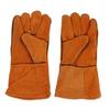 1 Pair of Garden Safety Gloves Soft Stab Wear Resistant Protective for Work Mid Length Yellow