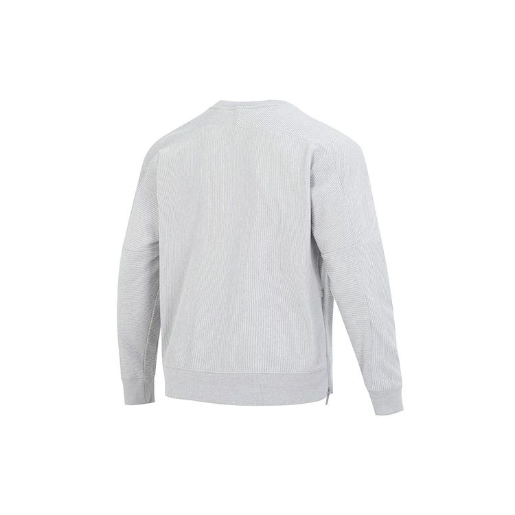 Under Armour Сплошной цвет, спортивная повседневная толстовка с круглым вырезом, мужские топы, серый 1373877-558