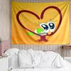 Zig & Sharko Print Tapestry, Backdrop, Easy Setup, Ideal for Bedroom, Office & Living Room, with Aesthetic Wall Hanging Decor.