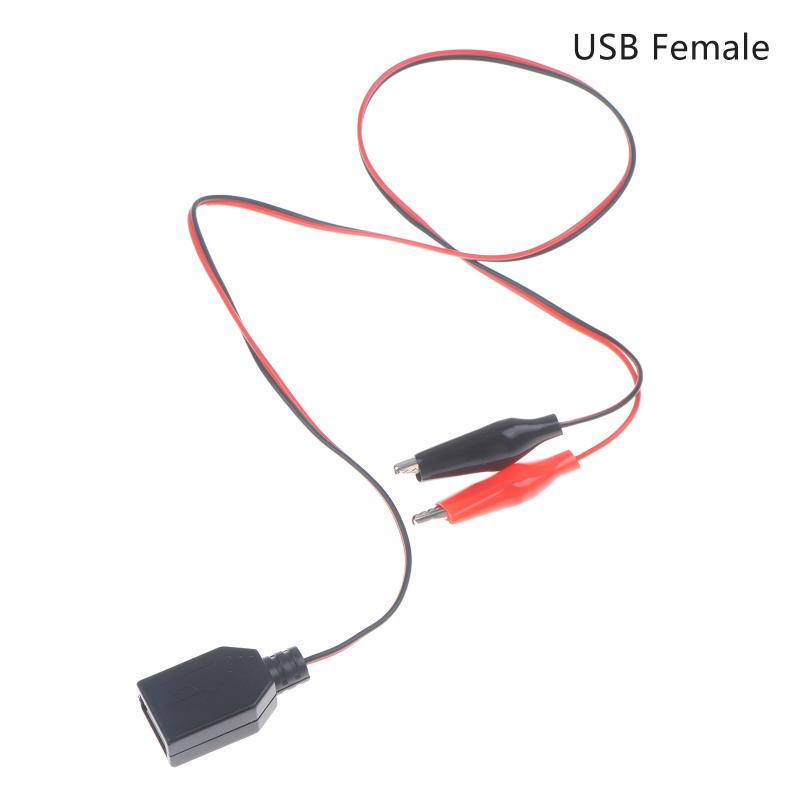 1 шт. 55 см Зажимы-крокодилы Силовой кабель-зажим к USB-разъему (папа и мама) Тестовые провода Соединитель Адаптер питания Провод