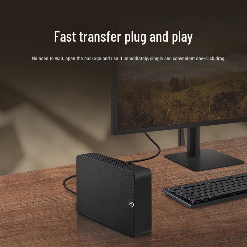 Seagate Expansion Desktop External Hard Drive 10TB