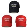 2024 Кепка Трампа Американский флаг Бейсбол Поп-вышивка Президентская