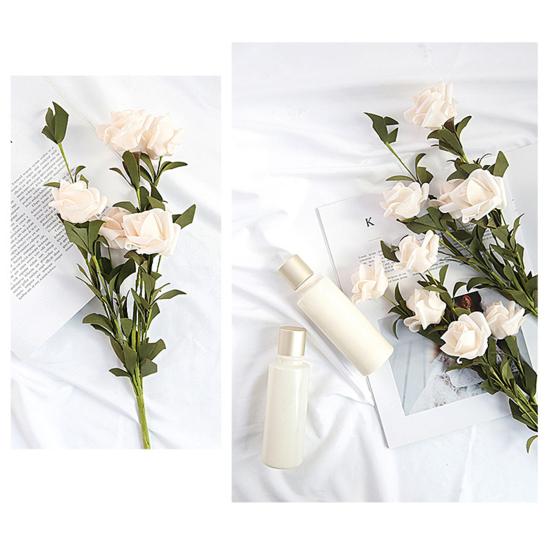 Современный искусственный цветок гибкий красочный реалистичный