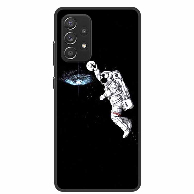 Для чехла Samsung A52s 5G противоударный мягкий силиконовый чехол из ТПУ для Samsung Galaxy A52s 5G чехлы для телефонов A52 S милый мультфильм