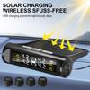 Давление в шинах Солнечная энергия 2025 Автомобильная охранная сигнализация Цифровой ЖК-дисплей Автомобильная TPMS Система контроля давления в шинах Внешний датчик