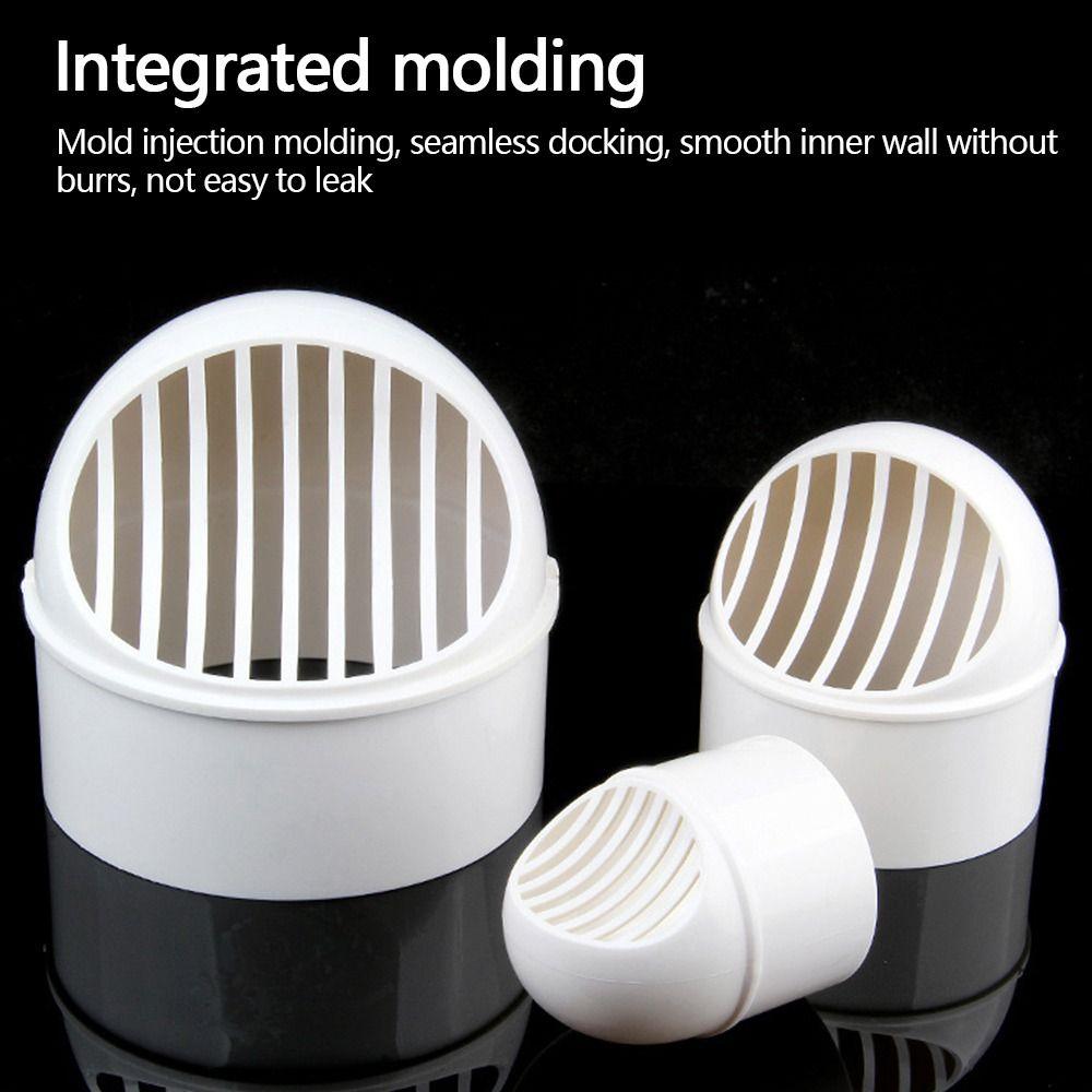 New PVC Air Vent Half Spherical White Ducting Ventilation Vent Cover Wall Ceiling