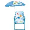 Garden Furniture - FUN HOUSE - My Little Turtle Shell Chair H.53 X W.38.5 X D.37.5 Cm with 65 Cm Parasol - For Children!