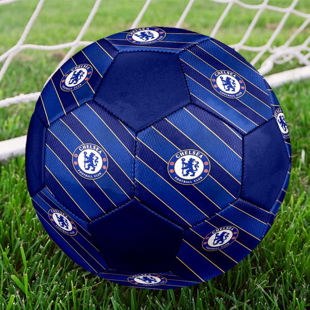 Футбольный мяч для зала Chelsea FC Цветной Для всех возрастов Размер 5 Машинная строчка ПВХ Готов к соревнованиям Прочный Высокий отскок