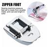 Domestic Machine Parts 7306A Presser Foot Zinc Alloy Upper Zipper Foot  Sewing Machine