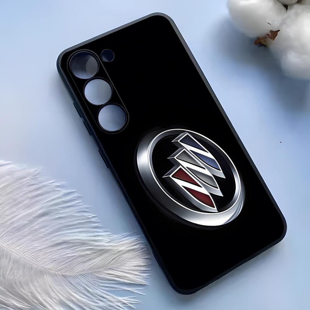 Чехол для телефона с логотипом автомобиля Buick для Samsung S25 Ultra S24 S23 S22 S21 S20 Plus Fe Galaxy A54 A53 A34 A25 Силиконовый чехол