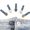 5Pcs Pants Extender Buttons Flexible Waist Extenders Jeans Pants Pregnancy Trousers Skirt Lengthen Adjustable Waist Button