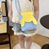 Childrens Bunny Shoulder Bag With Breathable Pu Material For Daily Use