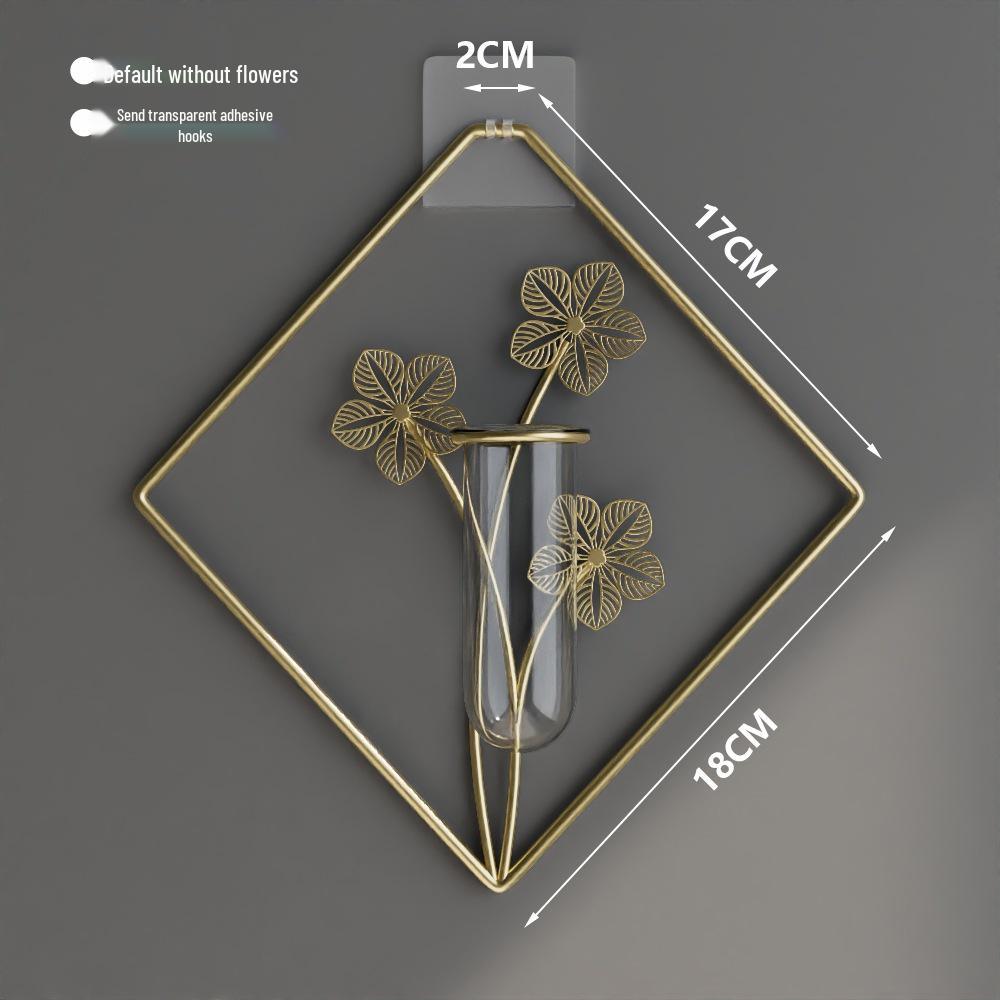 Настенная гидропонная ваза в скандинавском стиле люкс – Современный декор для гостиной без сверления