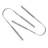 Stainless Steel Tongue Scraper Achieve Maximum Cleaning Anti-slip Handle Smooth Surface Semicircle Tongue Scraper