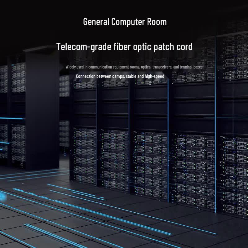 Shengwei LC-FC OM3 Multimode Duplex Fiber Optic Patch Cable