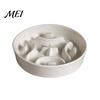 Chew Resistant Pet Bowl Elevated Slow Feeder, Ceramic Dog with Stand, Prevents Raised Cat Choking, Protects Spine, Food for Cats Dogs Feeder Pets
