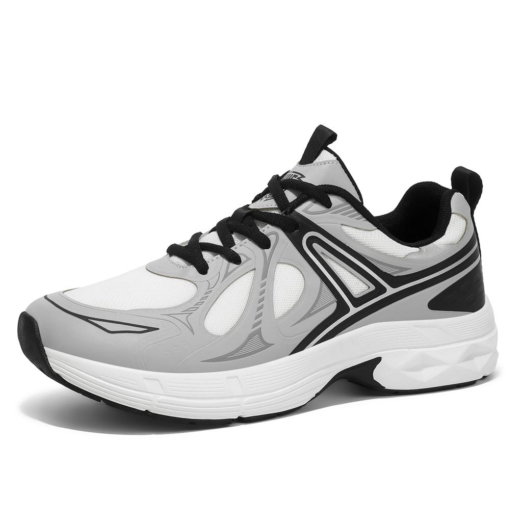 TUINANLE Минималистичная обувь с широким носком для мужчин и женщин, кроссовки для бега на шнуровке, легкие, дышащие, для ходьбы, мужская обувь