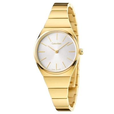 Supreme Calvin Klein Серебряный Аналоговый Бизнес Кварцевый Доставка за границу K6C23546 Женские