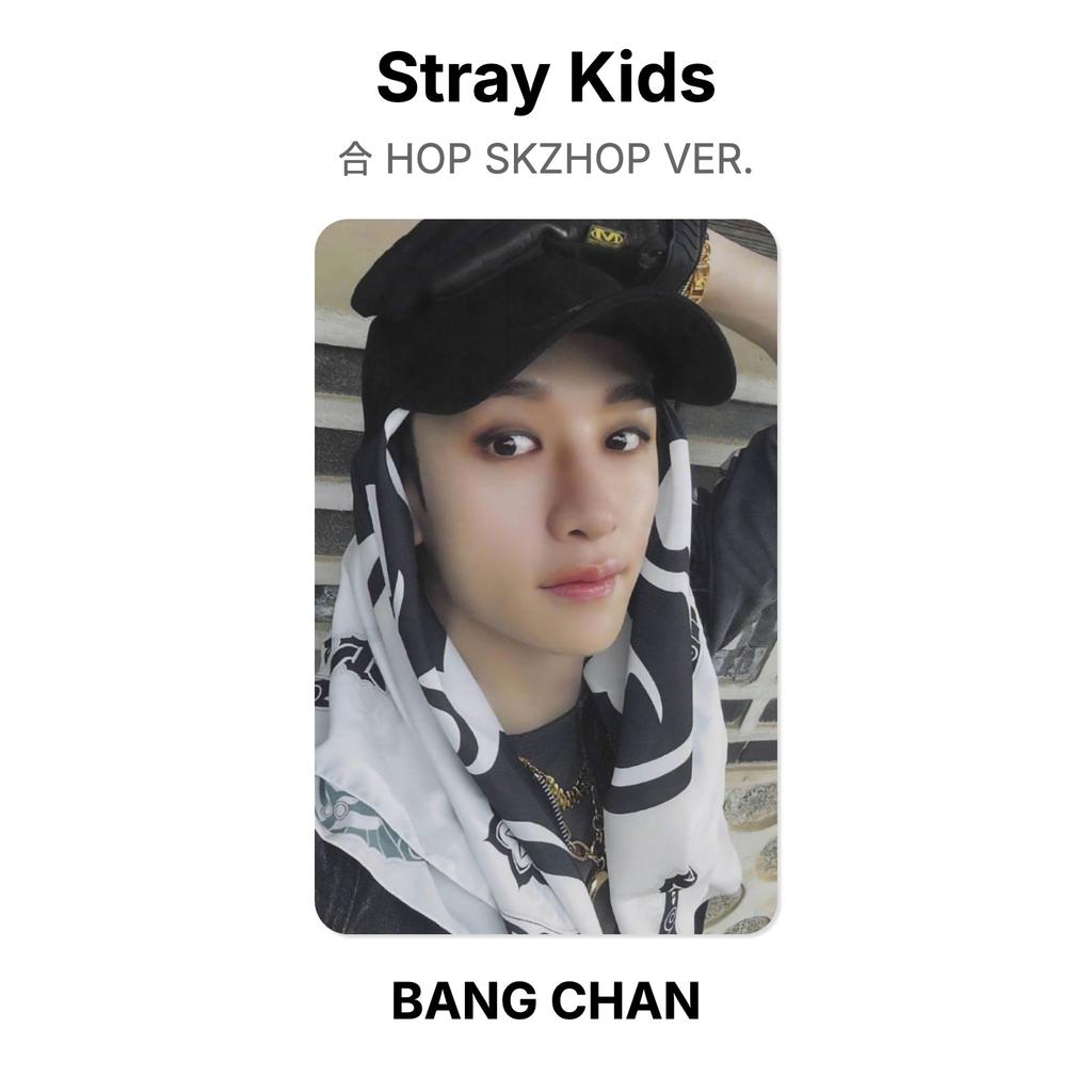 Stray Kids ХОП СКЖОП ВЕР. Официальная фотокарта