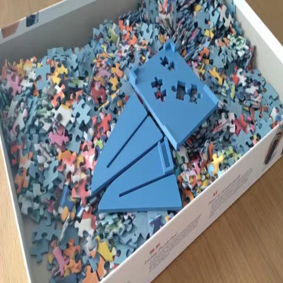 Подставка-дисплей для коробки с пазлами «Все в одном» Держатель крышки коробки для пазлов Съемный держатель для постера с пазлами Аксессуар Подарок для взрослых