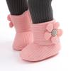 MYGGPP Boots Warm 0-1 Year Old Baby Soft Bottom Shoes Baby Shoes Padded Snow Boots Cotton Boots Baby Shoes Cloth Bottom